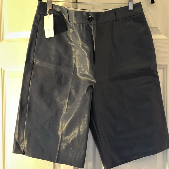 Frankie Shop coated Bermuda shorts - Picture 9 of 11